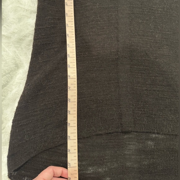 Eileen Fisher Dark Brown Knit Sweater size small - Picture 6 of 6